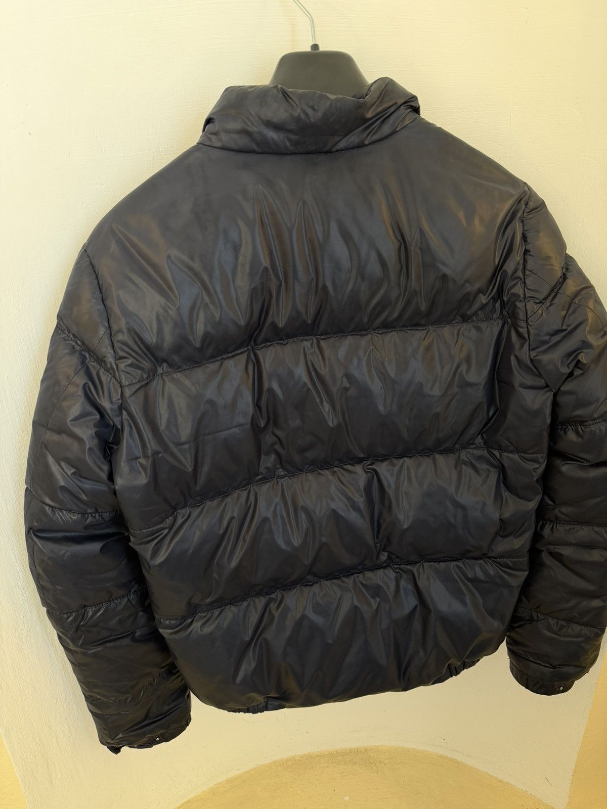 Prada Vintage 00s Prada Puffer Jacket Dark Blue y2k Size M Size US M / EU 48-50 / 2 - 5 Thumbnail