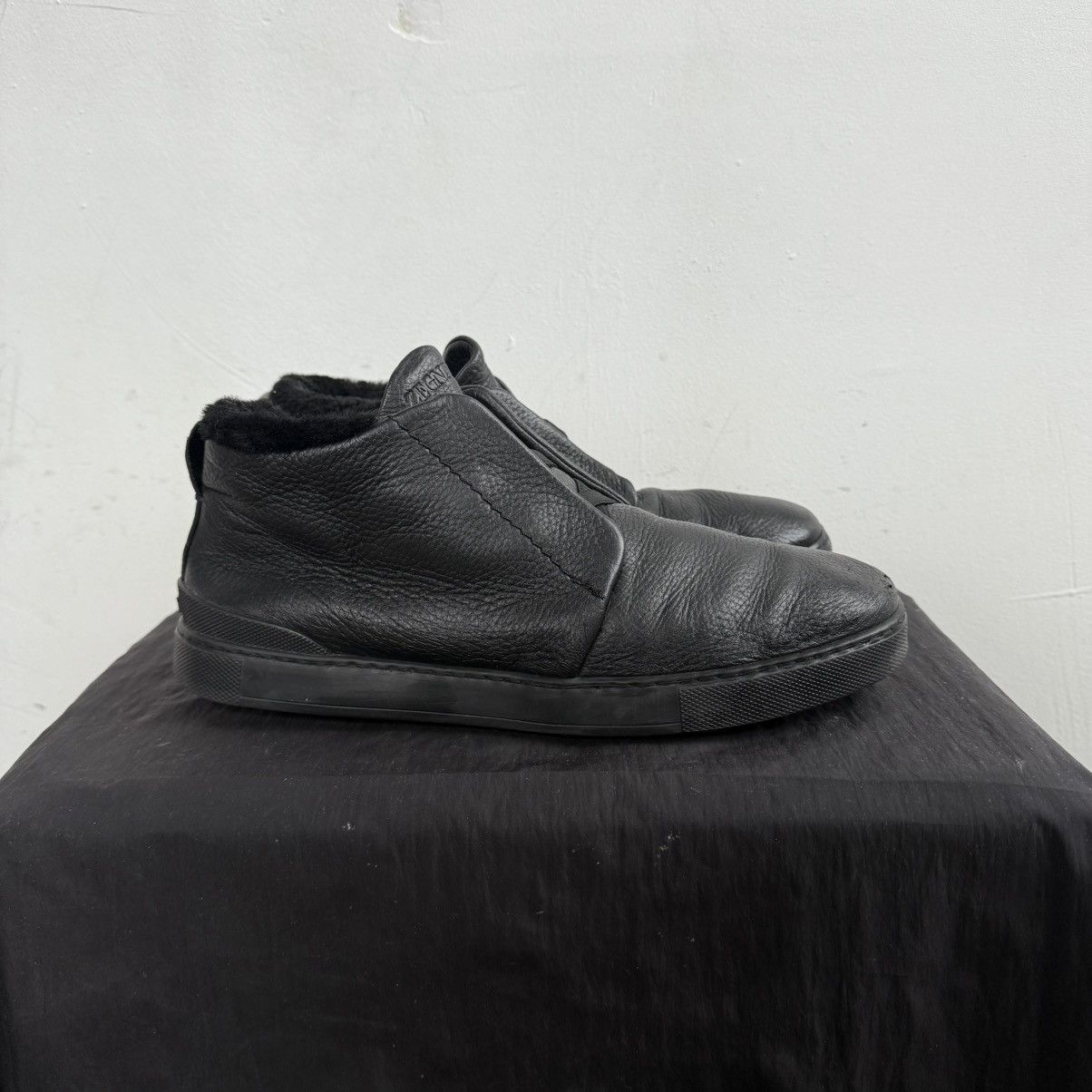 Ermenegildo Zegna Zegna Triple Stitch Leather Shoes Size US 9 / EU 42 - 1 Thumbnail
