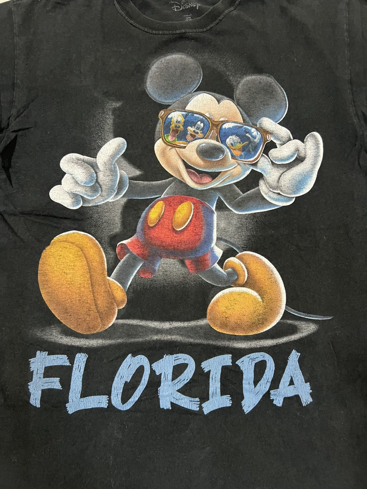 Mickey Mouse Mickey Mouse Florida Black T-shirt Size US M / EU 48-50 / 2 - 2 Thumbnail