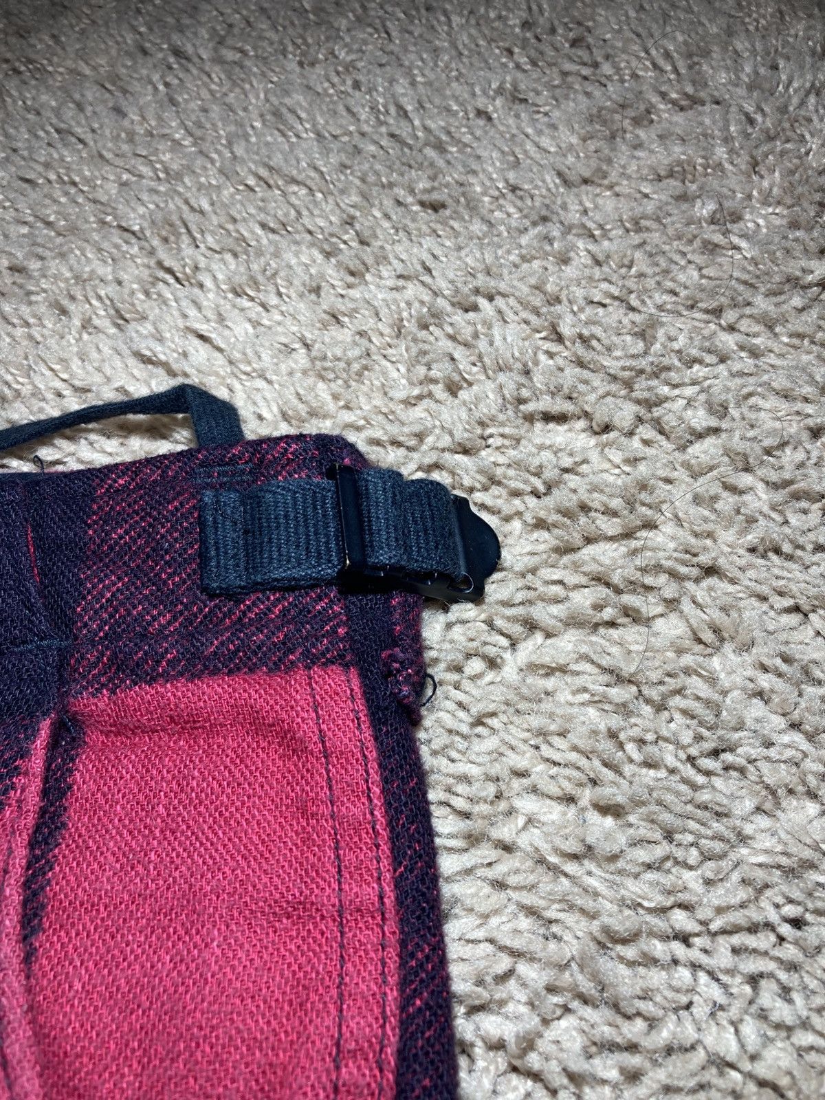 General Research 1999 General Research Buffalo Plaid Cargo Shorts Buckle 90s Size US 34 / EU 50 - 5 Thumbnail