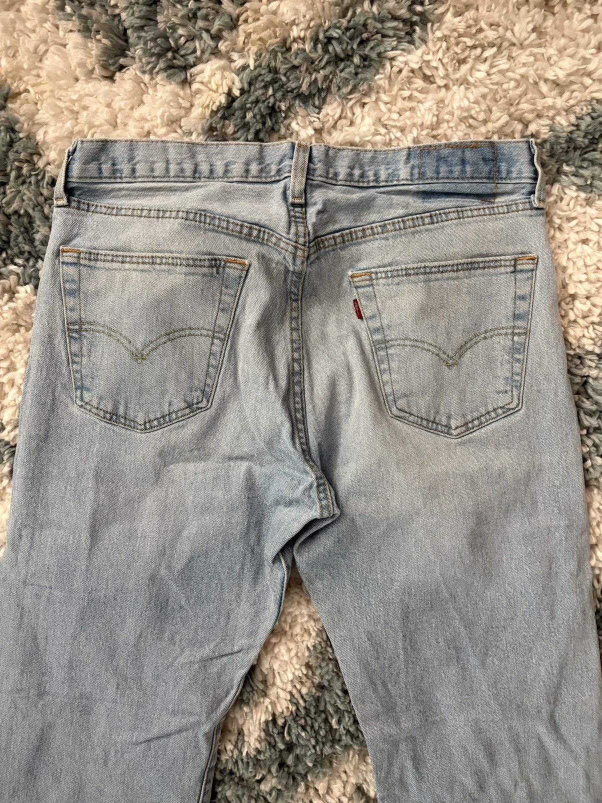 Levi's Levis 501 - Light Blue Wash - 34/32 Size US 34 / EU 50 - 6 Thumbnail