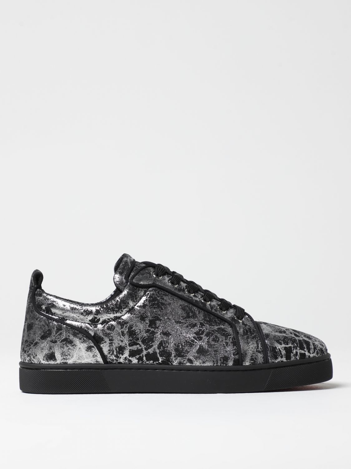 Christian Louboutin os11x0126 Louis Junior Sneakers in Black Size US 9.5 / EU 42-43 - 1 Thumbnail