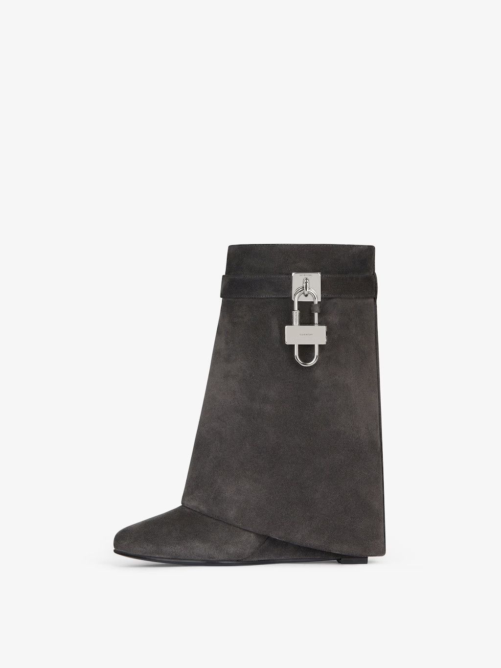 Givenchy o1w1db10525 Shark Lock Ankle Boots in Black Size US 7 / IT 37 - 2 Thumbnail