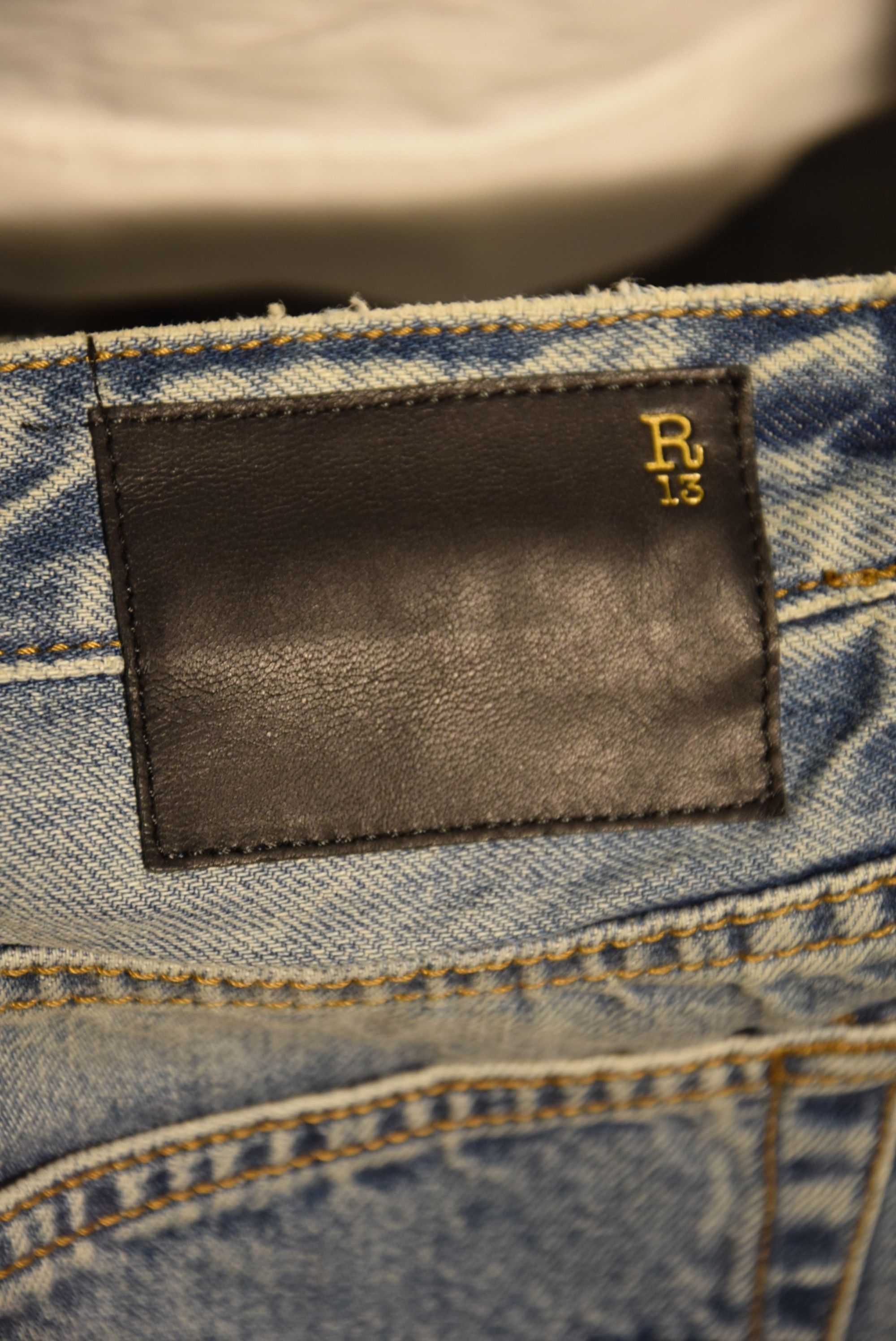 Designer × R13 R13 Shirring Boy Boot Jeans Size 25" / US 0 / IT 36 - 4 Thumbnail