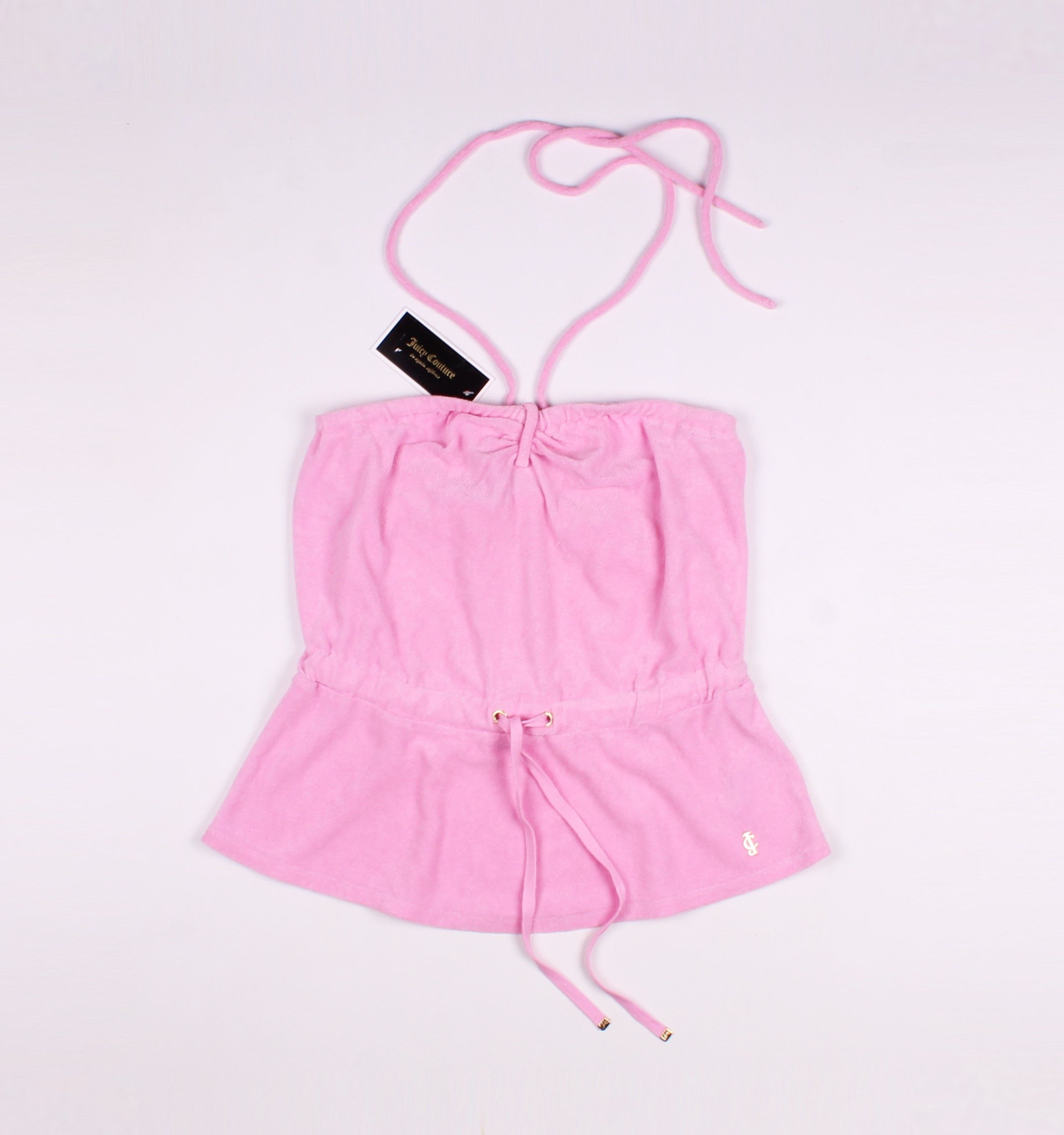 Juicy Couture Cute Juicy Couture Y2K Tube Top with Straps Size S / US 4 / IT 40 - 4 Thumbnail