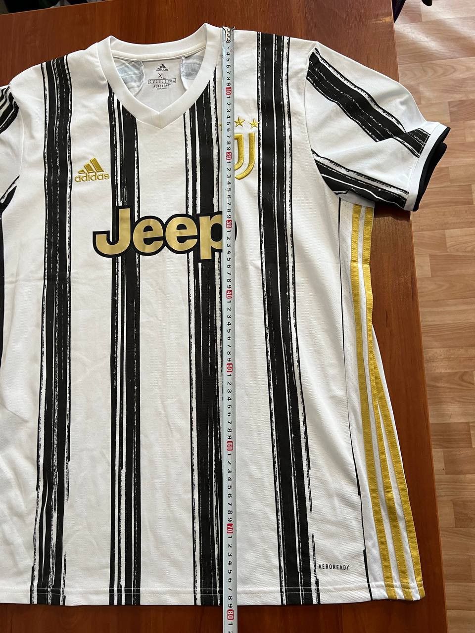 Adidas 2020/21 JUVENTUS FC HOME SOCCER JERSEY FOOTBALL SHIRT SZ XL Size US XL / EU 56 / 4 - 12 Thumbnail