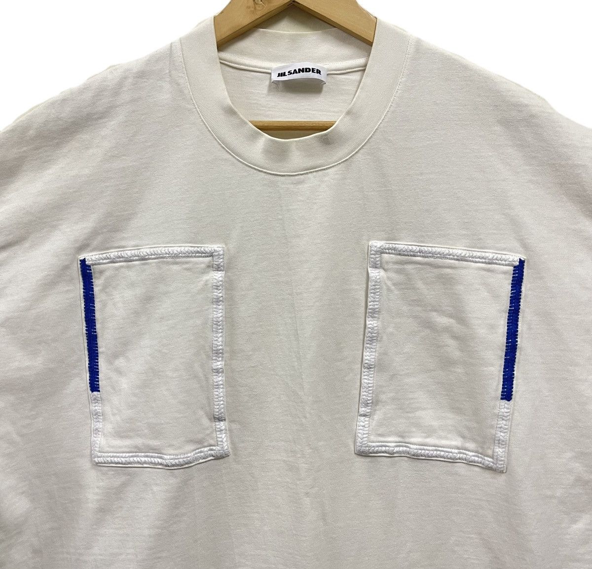 Jil Sander Jil Sander Double Pocket Tshirt Size US XL / EU 56 / 4 - 3 Thumbnail