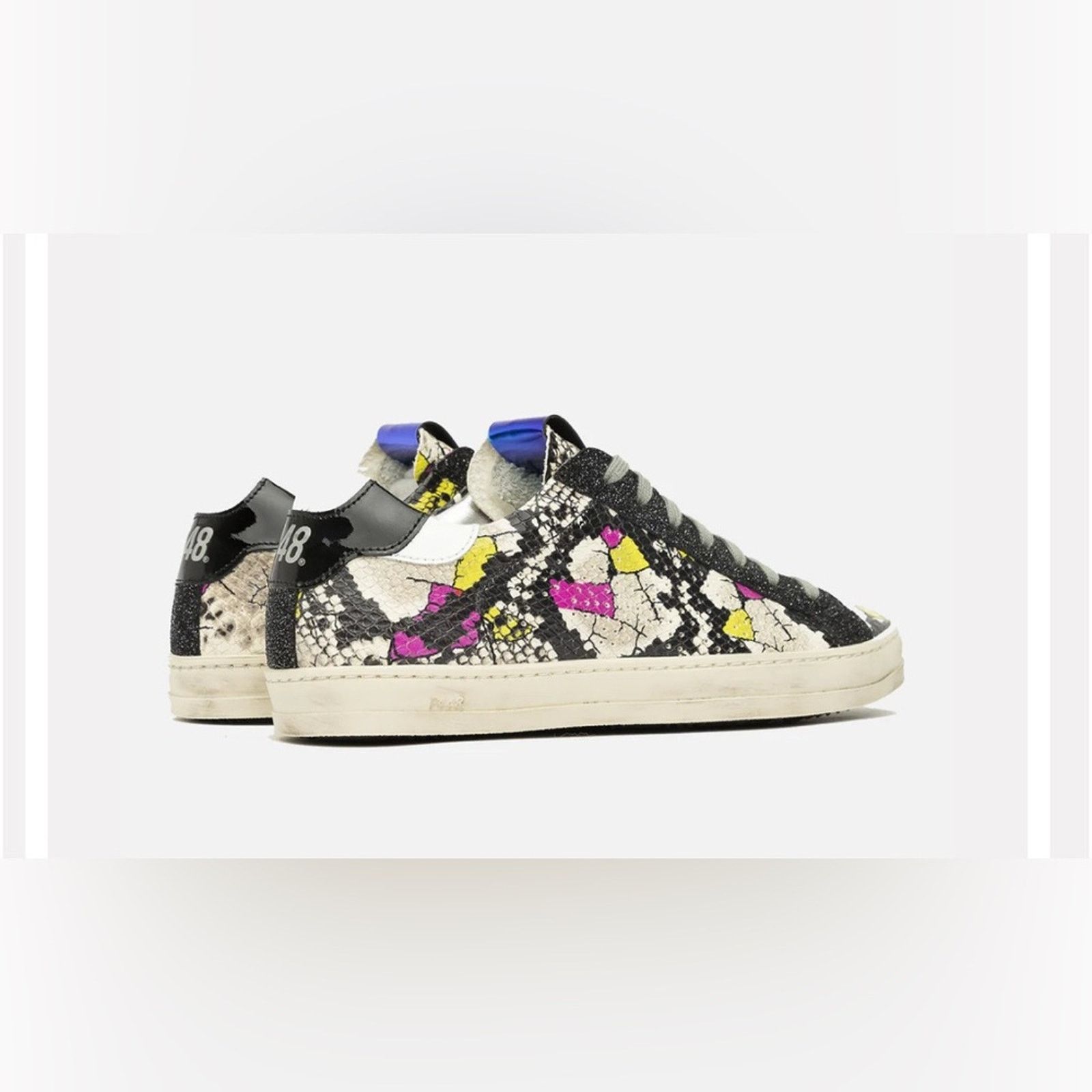 P448 P448 S21 John-W Sneaker Snakeskin Print and Glitter Size US 8.5 / IT 38.5 - 15 Thumbnail