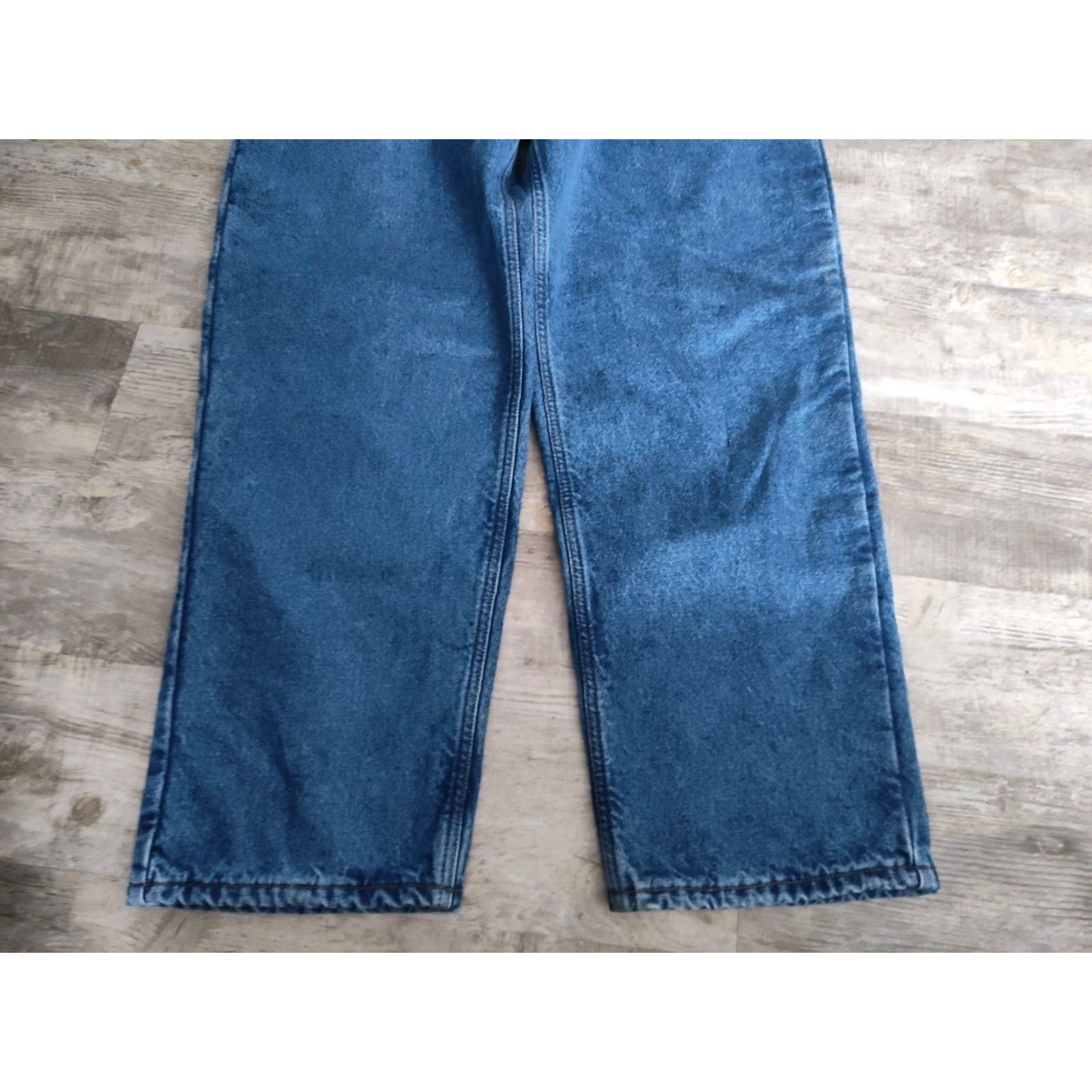 Carhartt VINTAGE Carhartt Jeans 5-Pocket Regular Fit Blue 40x30 Mid Rise Lined Denim USA Union Made 90s Workwear Mens Size US 40 / EU 56 - 3 Thumbnail