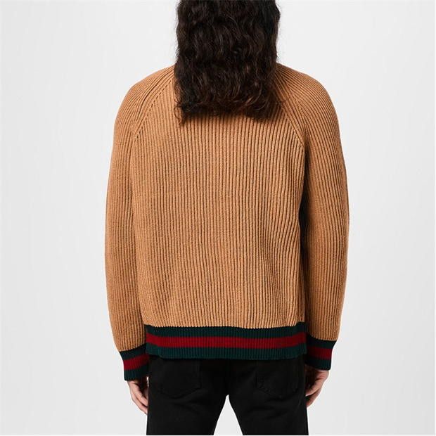 Gucci Knitted Web Cardigan Size US S / EU 44-46 / 1 - 3 Thumbnail