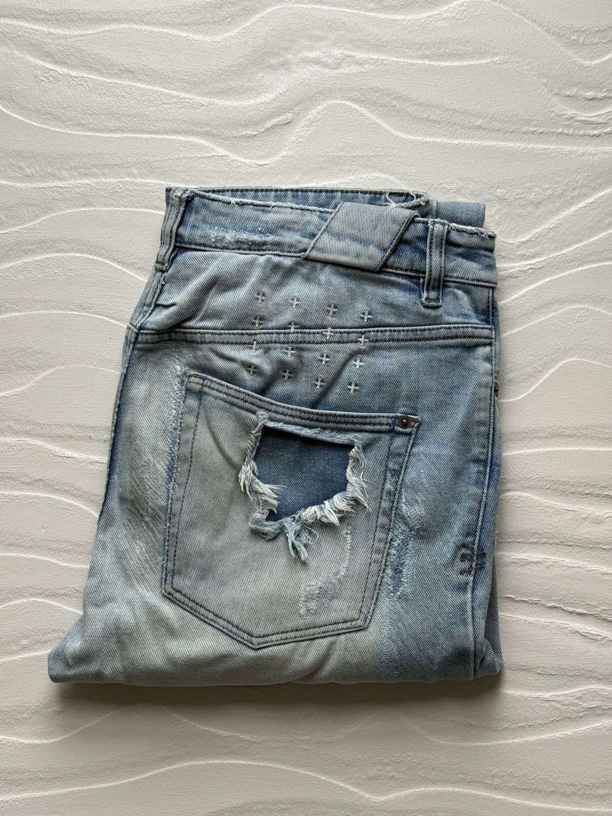 Ksubi Distressed Chitch Jeans Size US 31 - 1 Thumbnail