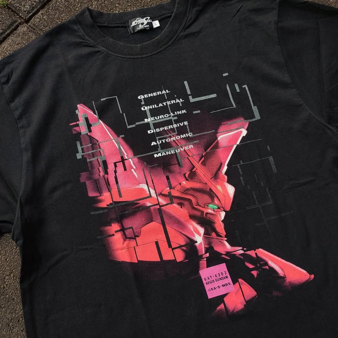 Vintage Gundam Seed GAT-X303 Aegis Tee