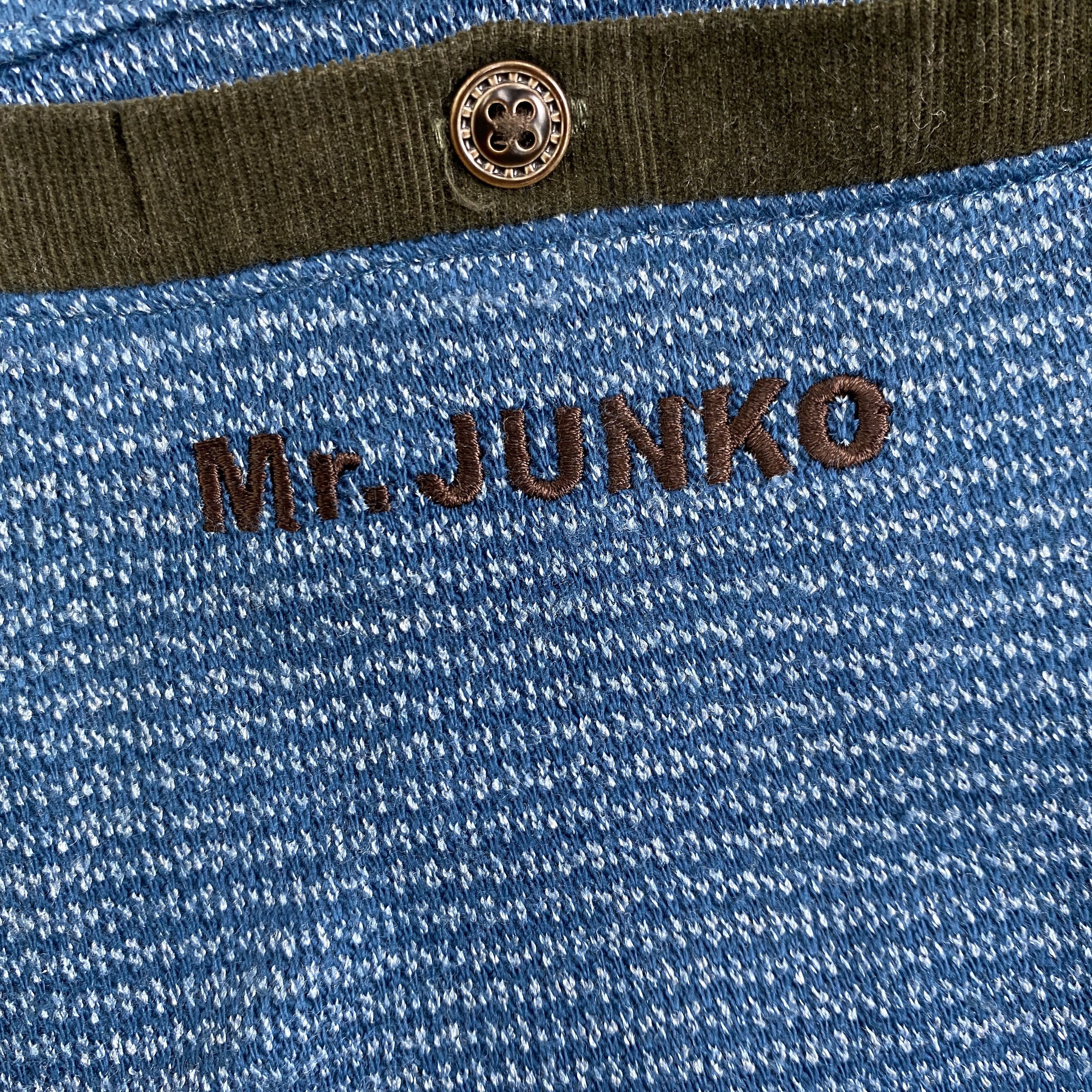 Japanese Brand Vintage Mr.Junko Single Pocket Button Sweatshirt - SW0105 Size US M / EU 48-50 / 2 - 9 Thumbnail
