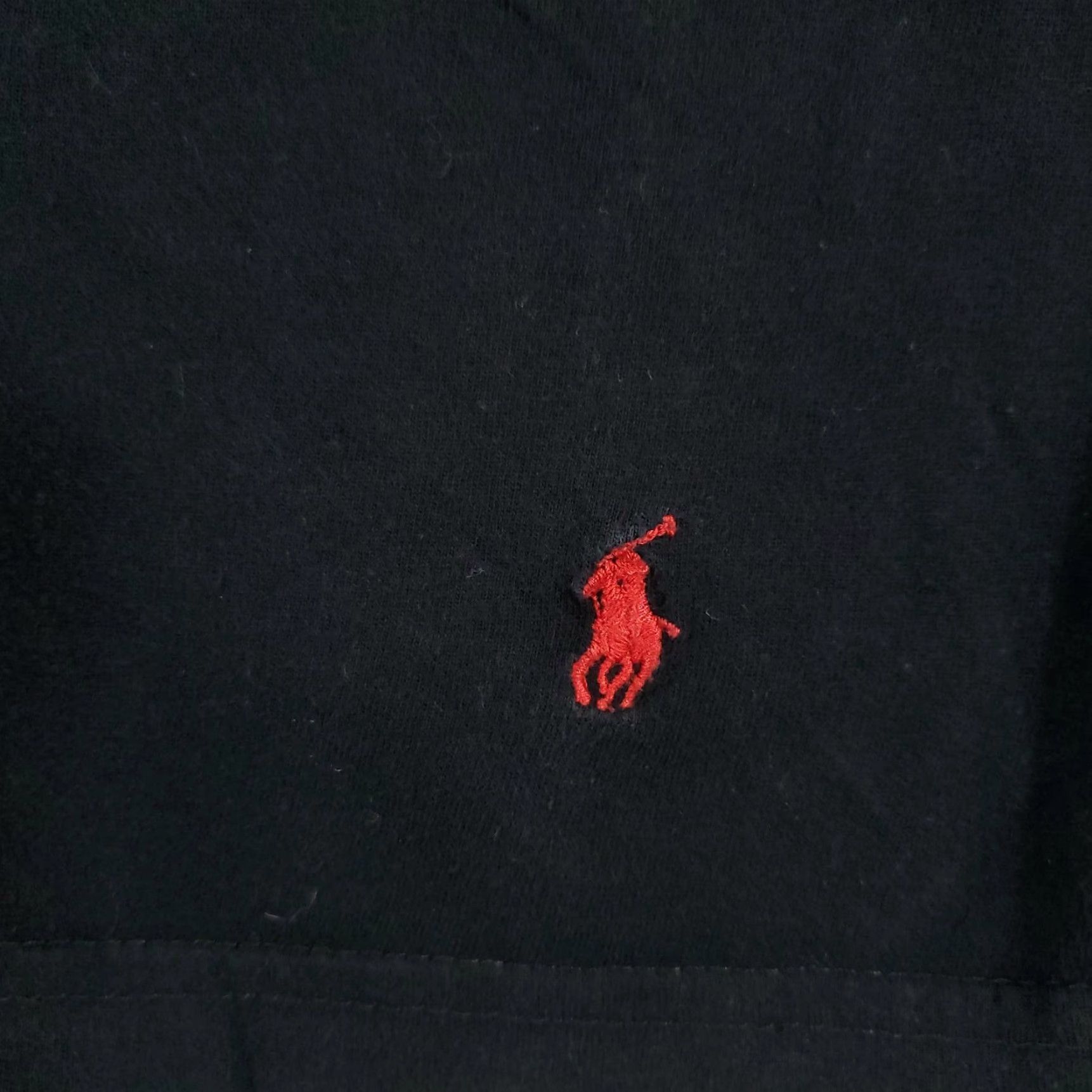 Ralph Lauren Ralph Lauren T Shirt Mens Large Black Pony Logo Short Sleeve Crew Neck Cotton Classic Casual Shirt Mens L Black Size US L / EU 52-54 / 3 - 2 Thumbnail