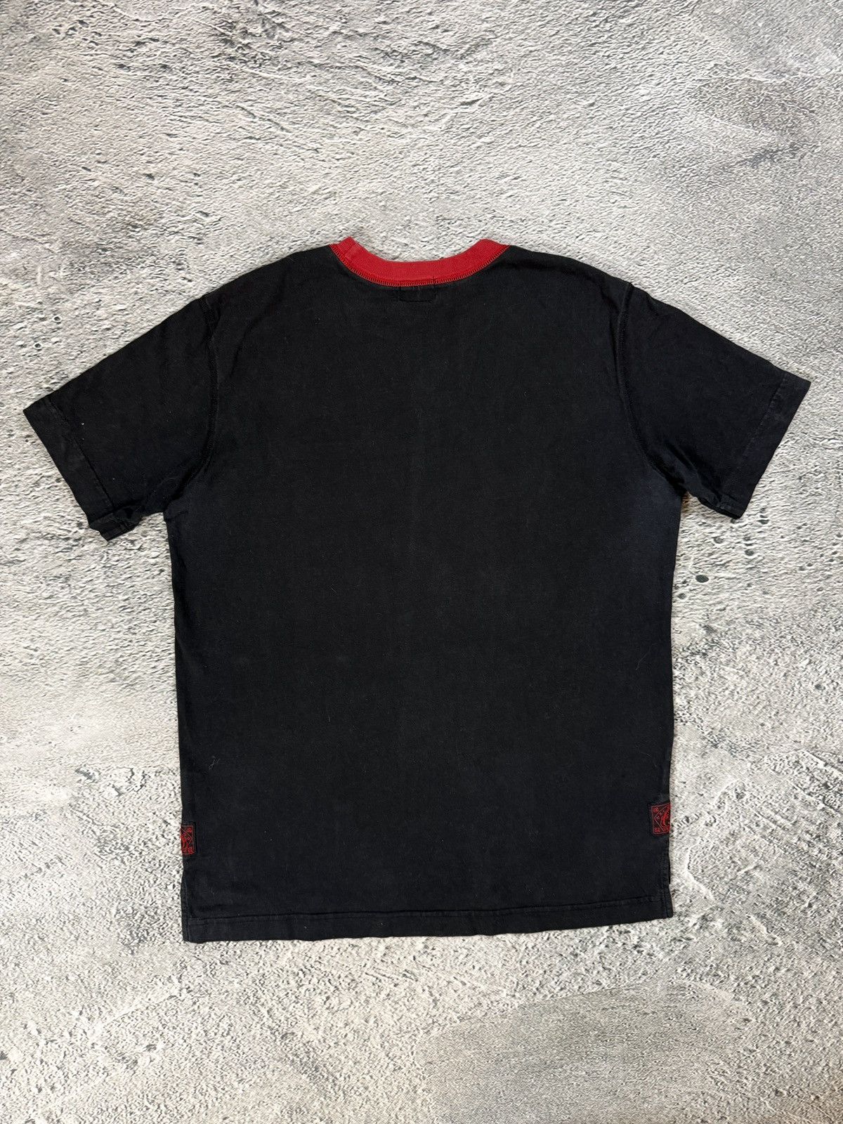 Evisu Evisu vintage black T-shirt big logo face Size US XL / EU 56 / 4 - 5 Thumbnail