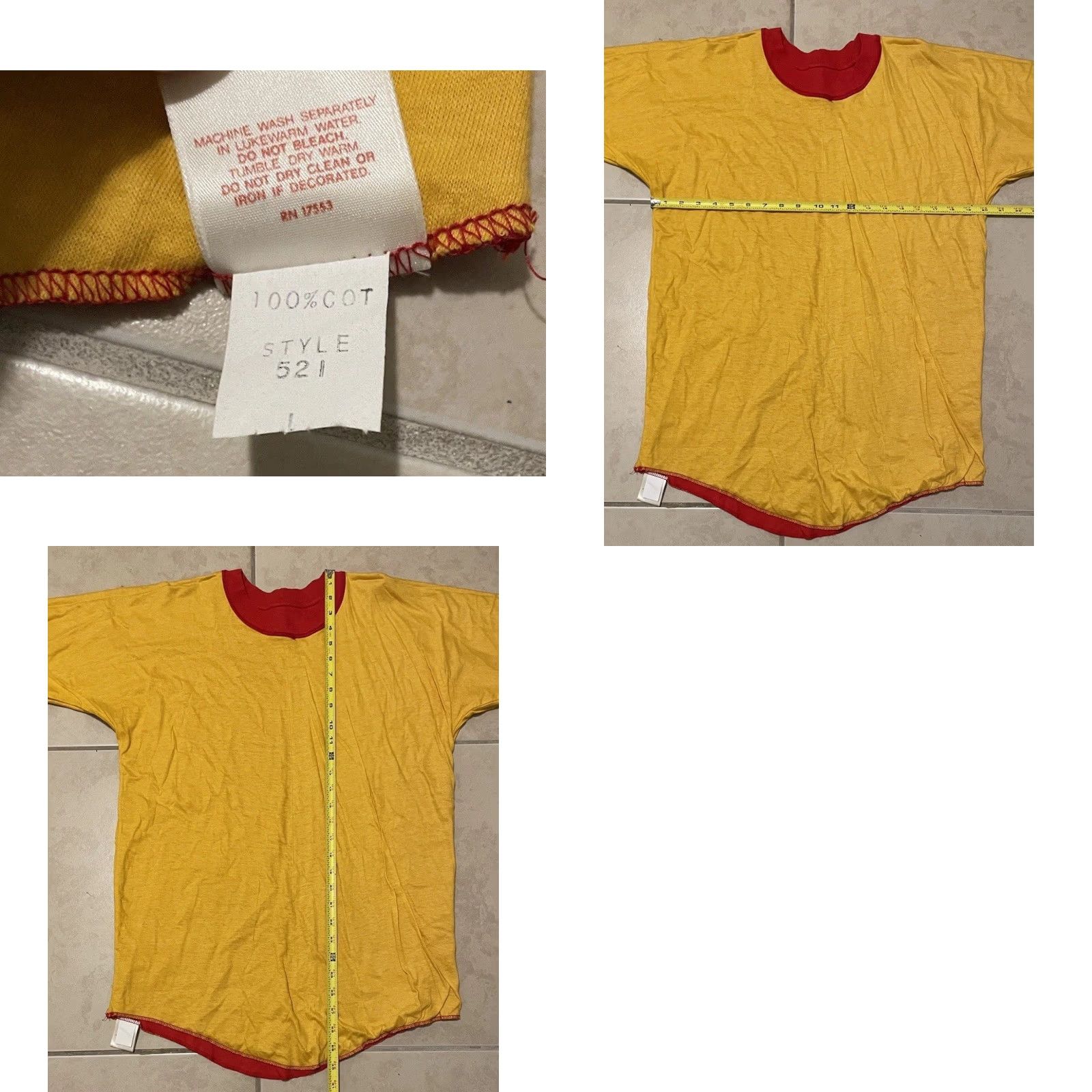Vintage VINTAGE USMC PE Jersey Shirt L USA Marines Military College Shirt Mens Yellow 80s 60s 90s College Navy Marine Size US L / EU 52-54 / 3 - 8 Thumbnail