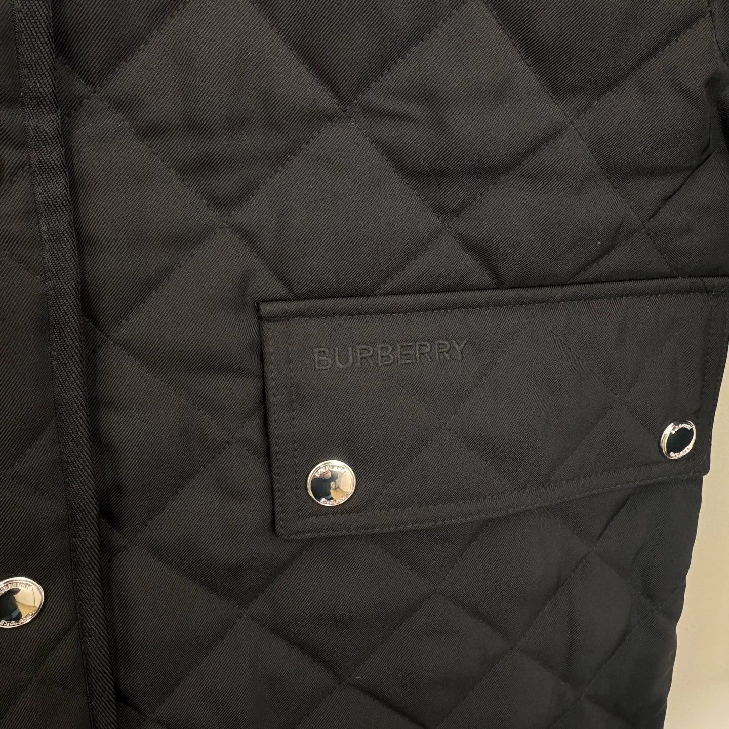 Burberry Burberry Black Lined Check Hooded Cotton Jacket S New Size US S / EU 44-46 / 1 - 3 Thumbnail