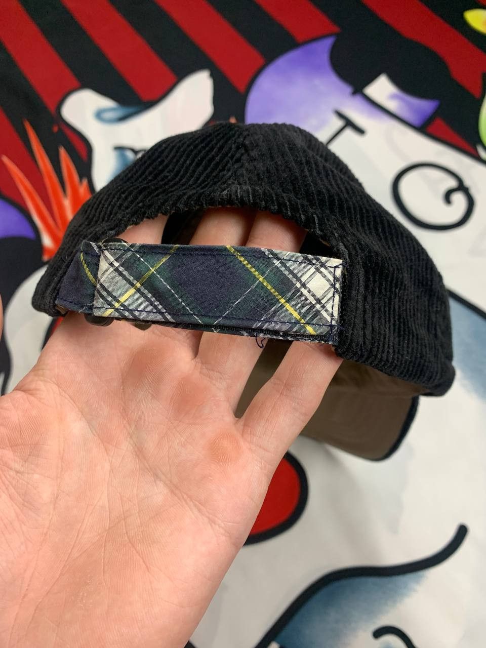 Tommy Hilfiger Tommy Hilfiger vintage velvet cap Size ONE SIZE - 3 Thumbnail