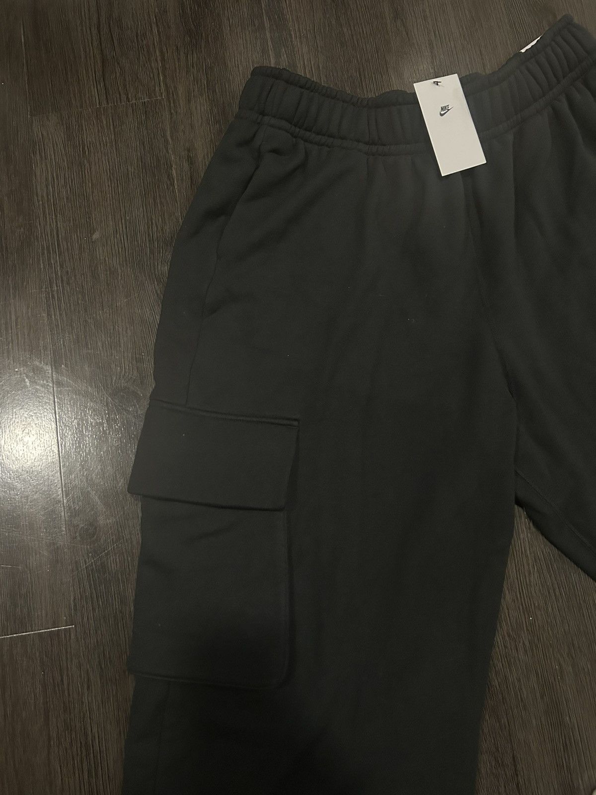 Nike Nike Black Cargo Sweatpants Low Rise Size 27" / US 4 / IT 40 - 7 Thumbnail