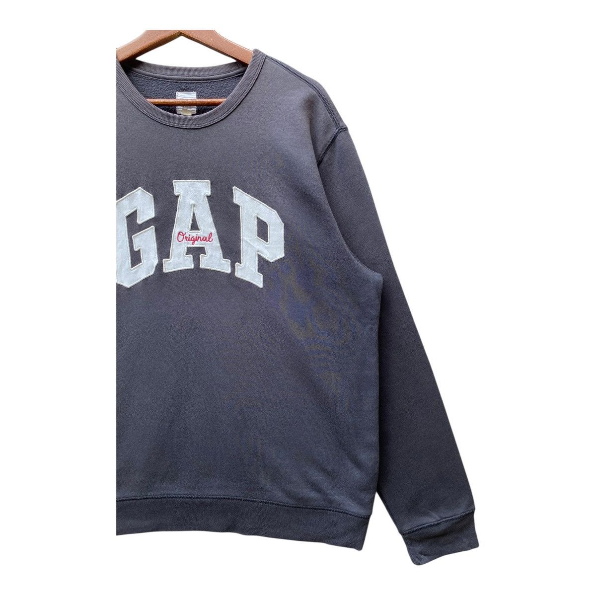 Gap Vintage Gap Original Sweatshirt Spellout Pullover Sun Faded Size US L / EU 52-54 / 3 - 4 Thumbnail