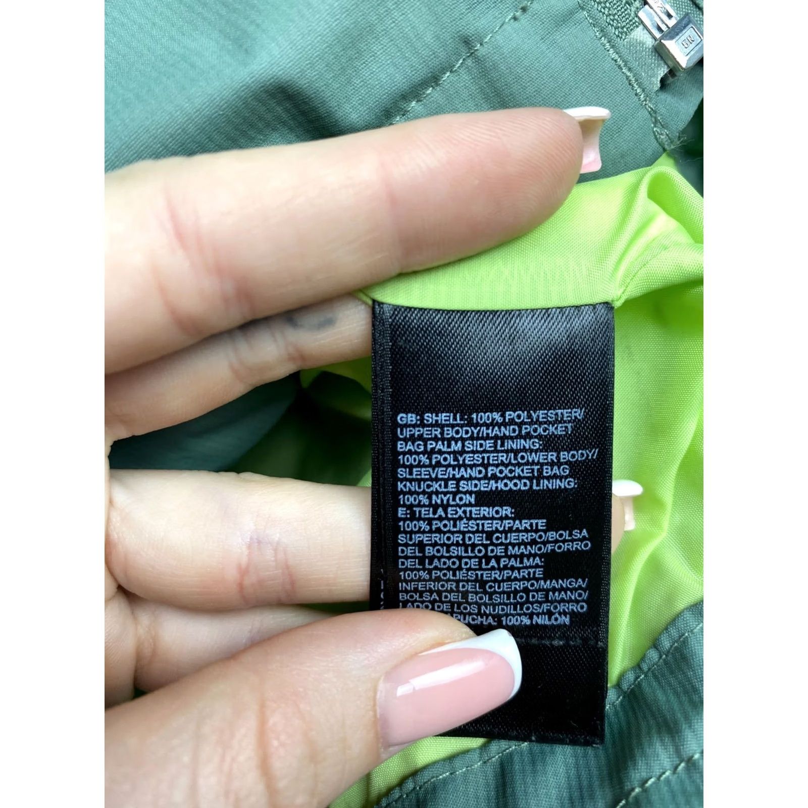 The North Face The North Face Womens Dryvent Jacket XS size, Multicolor, Hooded, Logo, Zip, Windbreaker, Outdoor, Regular, Women Size XS / US 0-2 / IT 36-38 - 6 Thumbnail