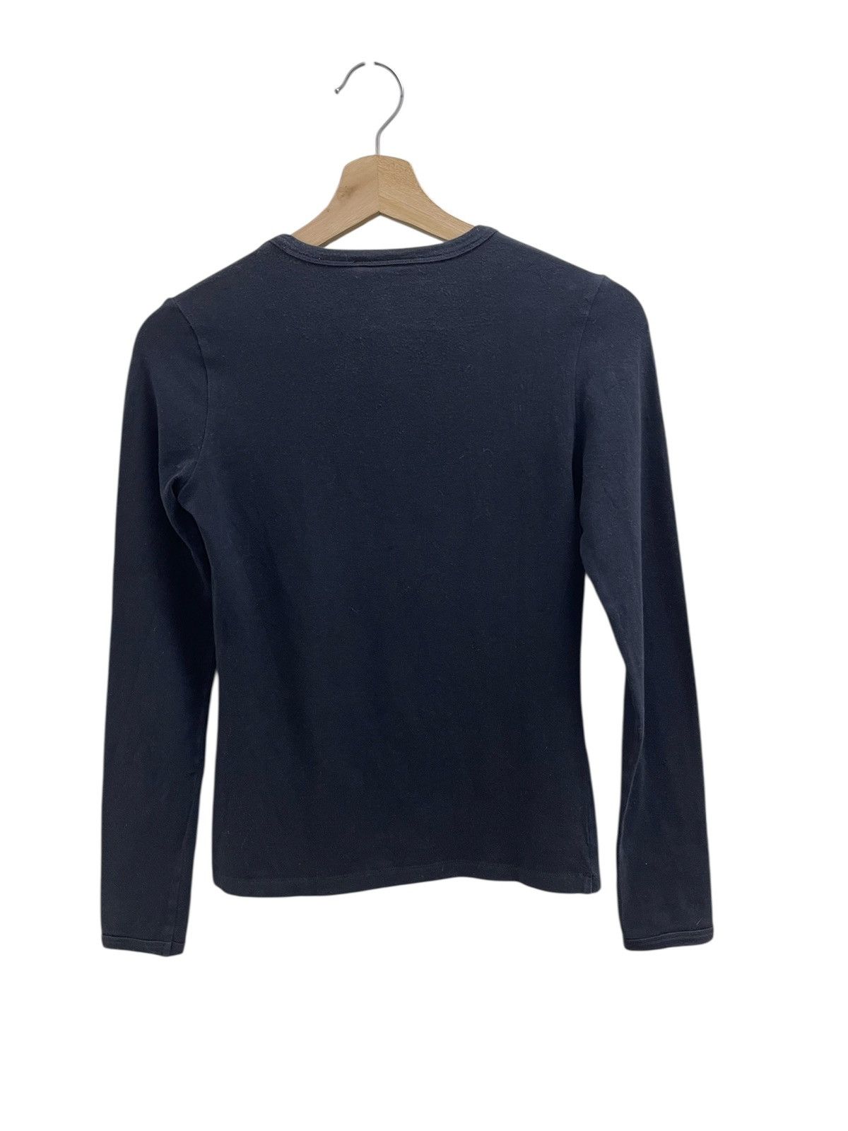 Celine Vintage Celine Printed Logo L/S Shirts Size XXS / US 00 / IT 34 - 2 Thumbnail