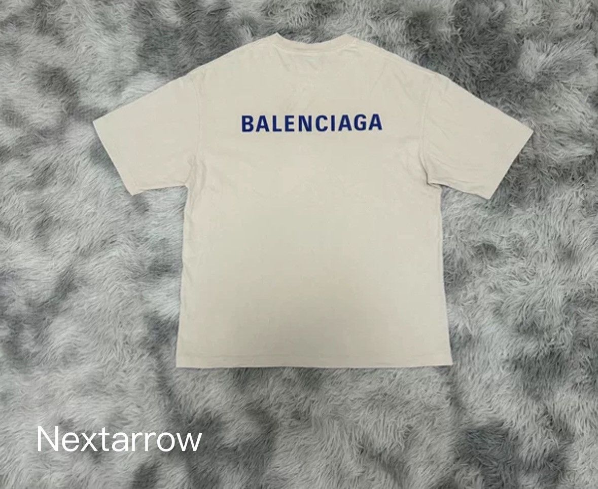 Balenciaga Balenciaga beige short sleeved shirt 2410-Nextarrow Size US M / EU 48-50 / 2 - 2 Thumbnail