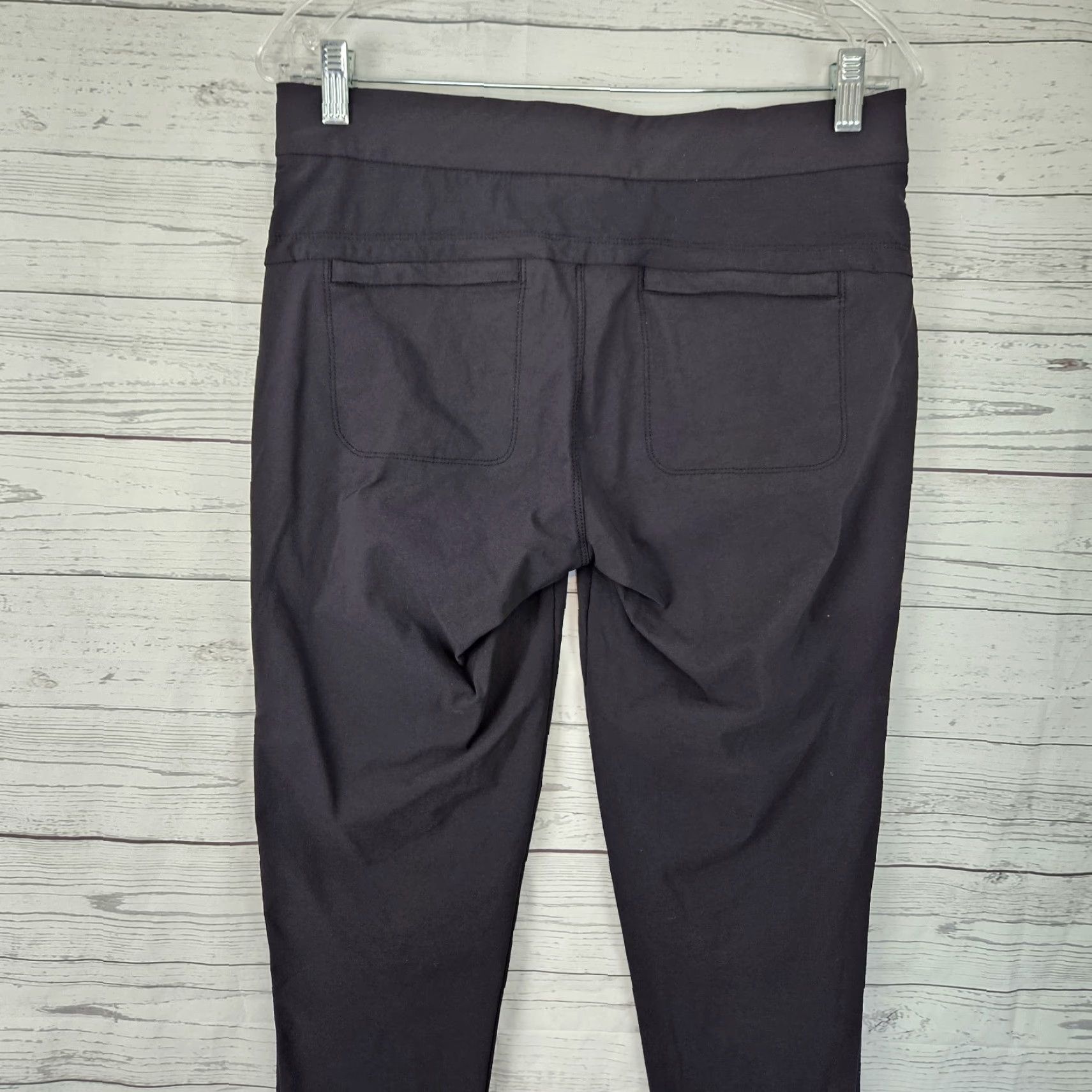 Athleta Athleta Womens Wander Utility Pants Sz 6 Black Nylon Mid Rise Skinny Pants Womens Size 28" / US 6 / IT 42 - 4 Thumbnail
