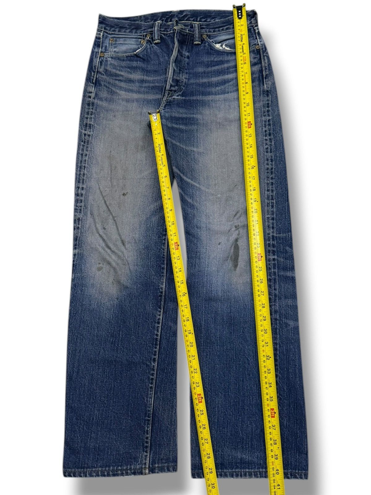 The Flat Head Vintage 00s The Flat Head 3005C Selvedge Denim Jeans | W29 Size US 29 - 18 Thumbnail