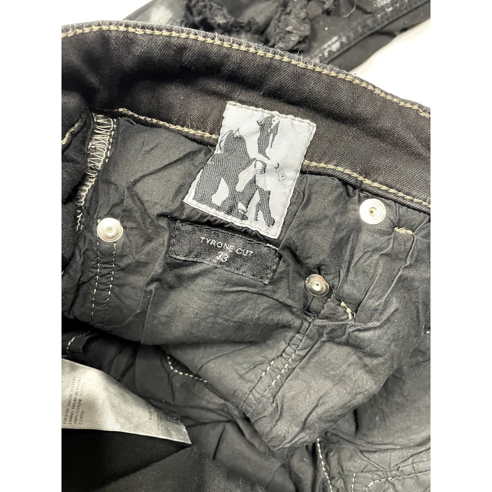 Rick Owens Drkshdw Rick Owens DRKSHDW Tyrone Cut Jeans 33 New Size US 33 - 3 Thumbnail