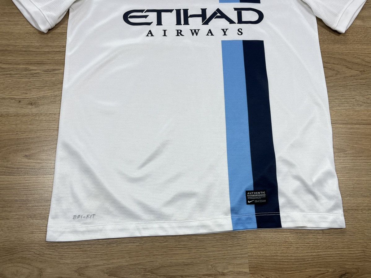 Nike Nike Manchester City 2013-14 Away Jersey Shirt White Etihad Size US M / EU 48-50 / 2 - 4 Thumbnail