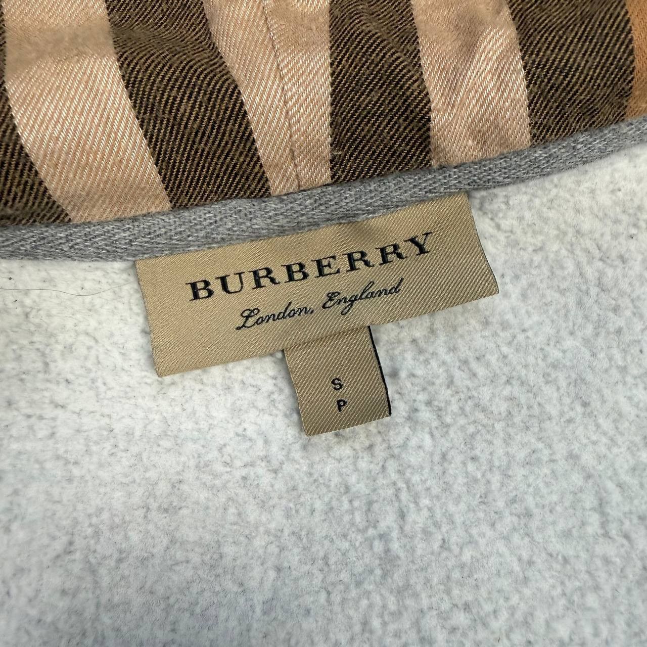 Burberry Burberry Grey zip hoodie Size US S / EU 44-46 / 1 - 5 Thumbnail