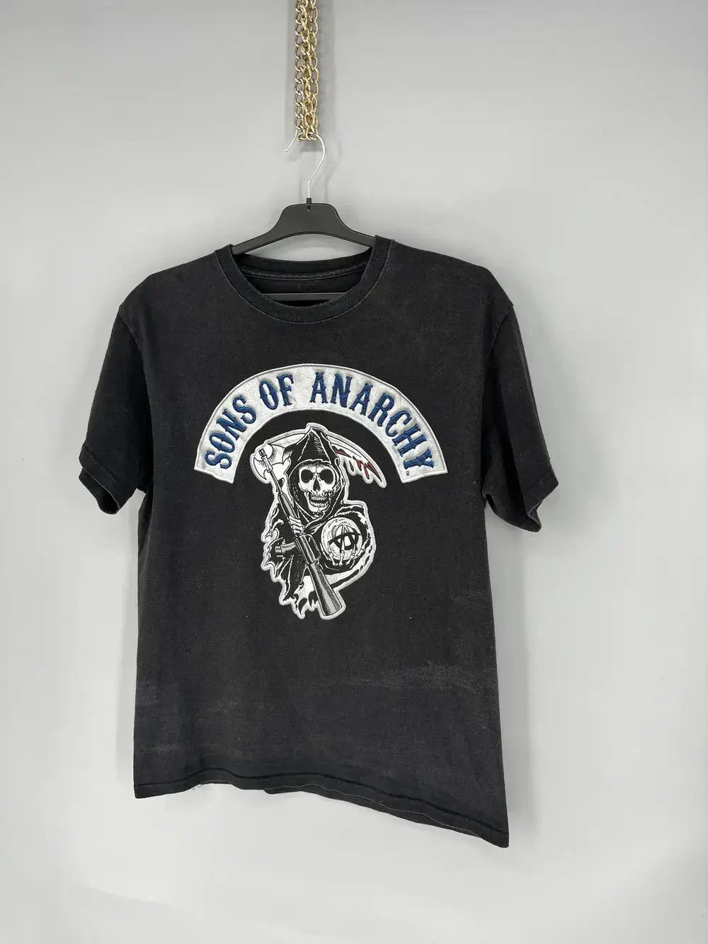 Band Tees Vintage SOA Sons Of Anarchy Vintage Band Graphic Tee Faded Size US L / EU 52-54 / 3 - 3 Thumbnail