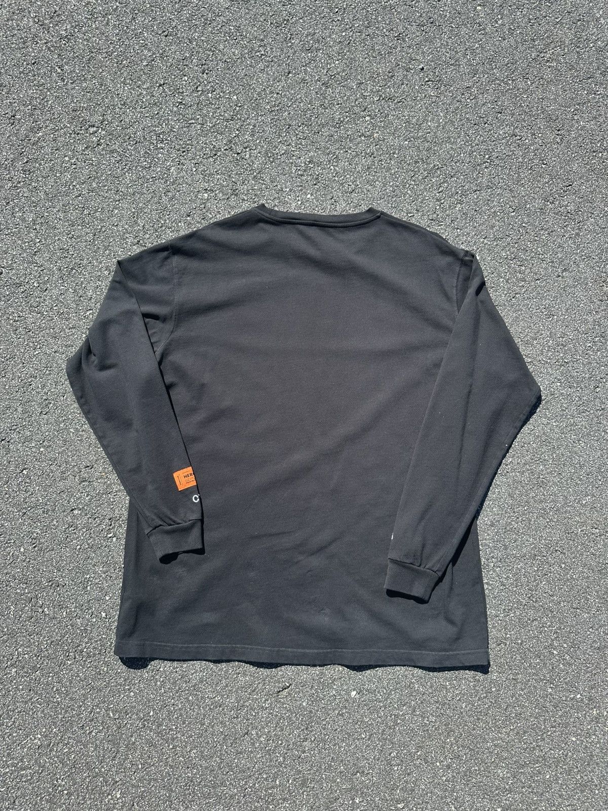 Heron Preston Heron Preston black 24 hour psycho longsleeve Size US L / EU 52-54 / 3 - 6 Thumbnail