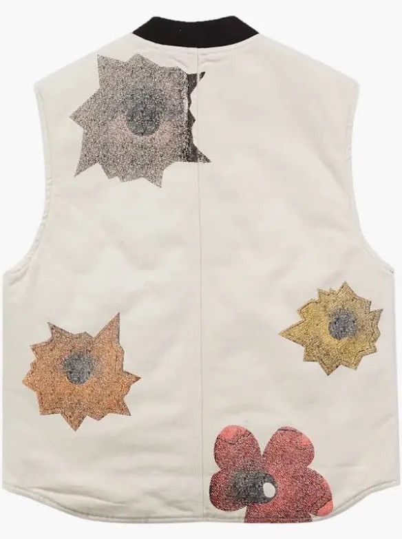 Supreme Supreme x Nate Lowman Work Vest (Natural, SS22) Size US XL / EU 56 / 4 - 2 Thumbnail