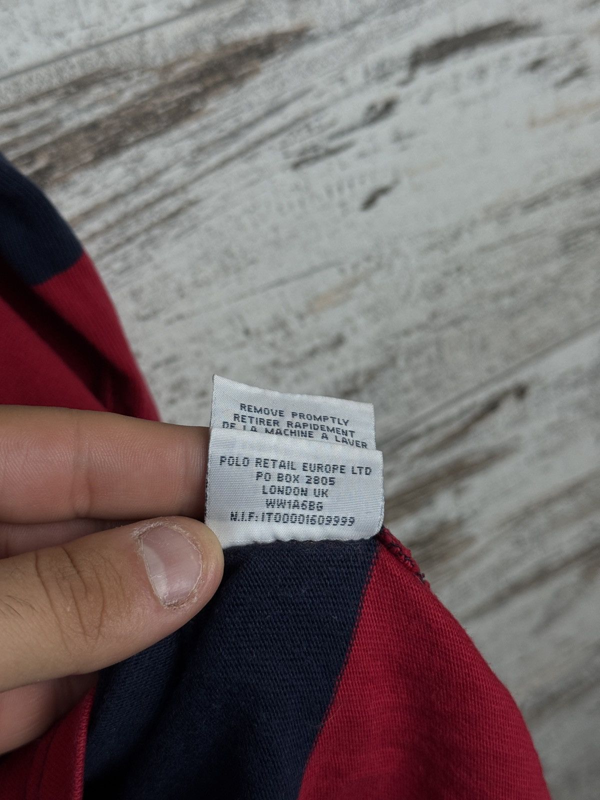 Polo Ralph Lauren Mens Vintage Polo Ralph Lauren rugby sweatshirt jacket rare Size US L / EU 52-54 / 3 - 12 Thumbnail