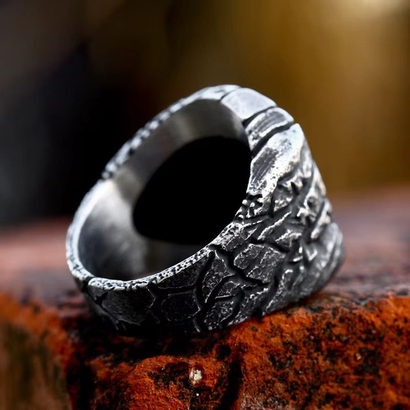 Jewelry Meteorolite Retro Irregular Geometric Crack Size ONE SIZE - 3 Thumbnail
