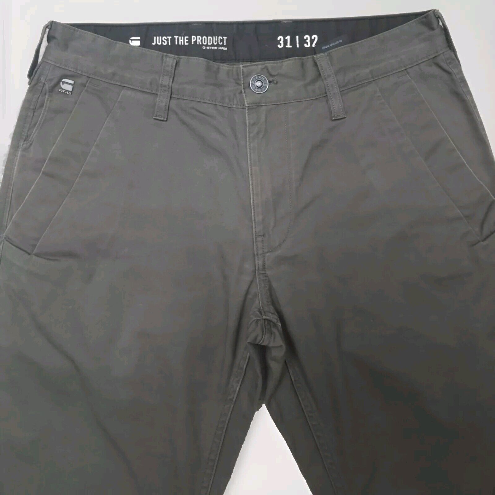 G-Star G-Star Raw Cotton Bronson Slim Chino Twill Pants 31/29.5 Size US 31 - 5 Thumbnail