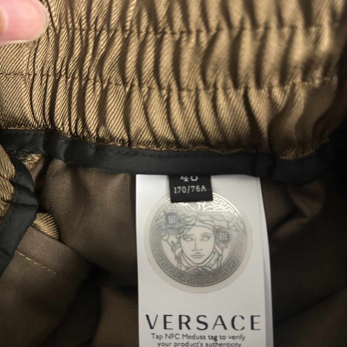 Versace New Versace Barocco Print Wide Leg Pants Mens Size 46EU Size US 30 / EU 46 - 3 Thumbnail