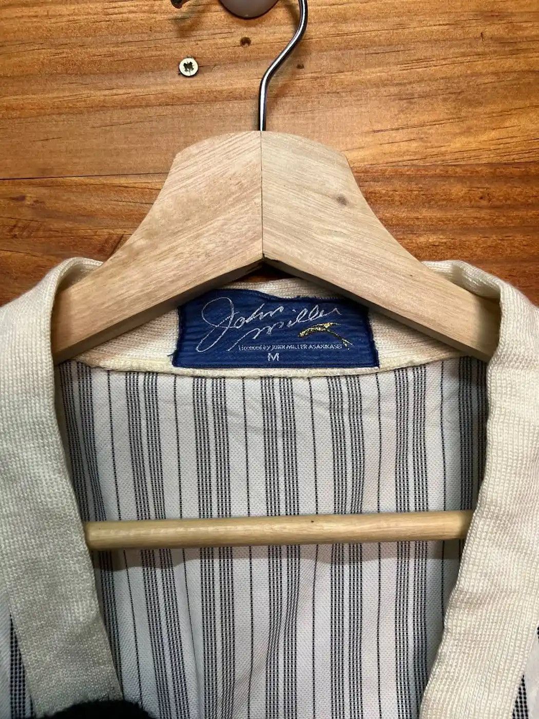 Other Vintage 80s John Miller Stripe Holligan Cardigan Skapunk Size US M / EU 48-50 / 2 - 5 Thumbnail