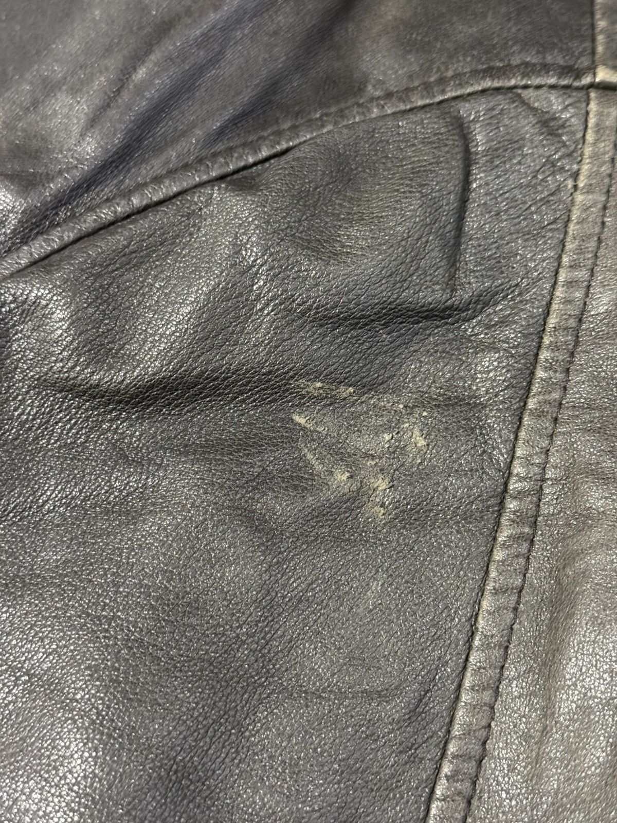 Burberry Vintage Distressed Burberry London Leather Coat Brown Jacket Size US L / EU 52-54 / 3 - 16 Thumbnail