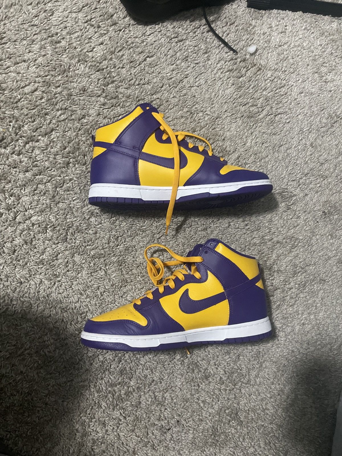 NBA × Nike Nike Dunk High Lakers Size 11 Size US 11 / EU 44 - 5 Thumbnail