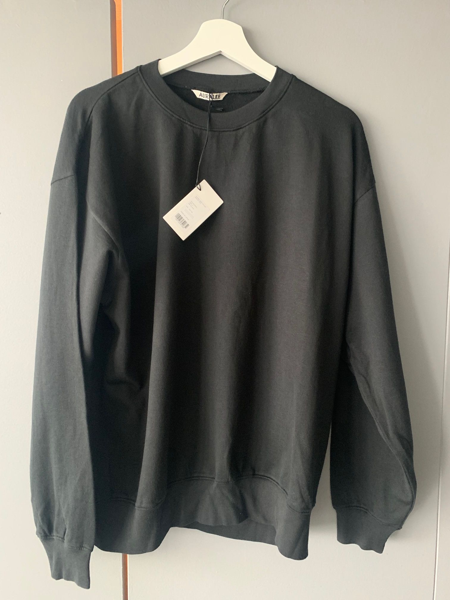 Auralee Auralee Super High Gauge Sweat P/O Ink Black Size US M / EU 48-50 / 2 - 1 Thumbnail