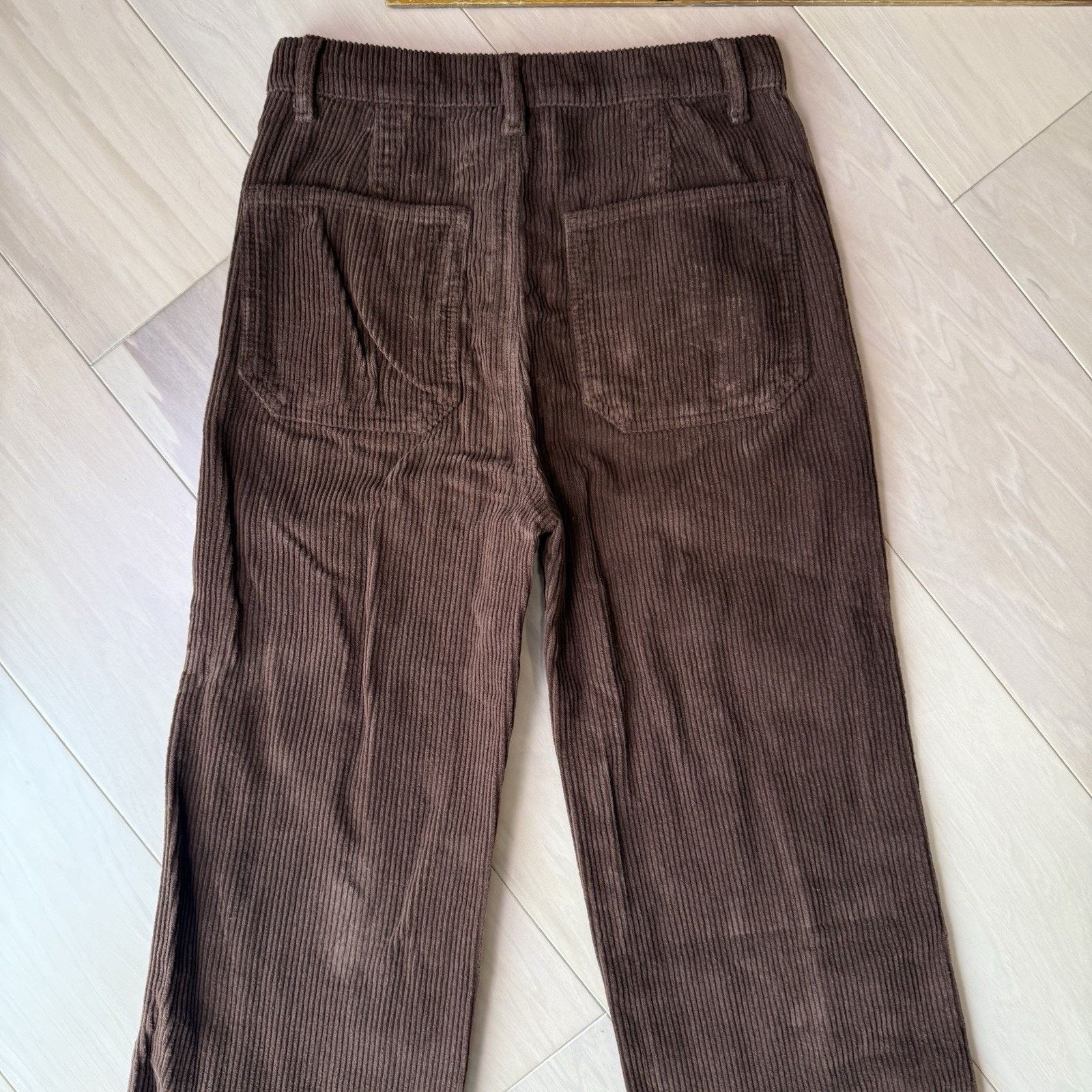 Reformation Reformation Alyssa High Rise Wide Leg Corduroy Pants Size 27" / US 4 / IT 40 - 8 Thumbnail