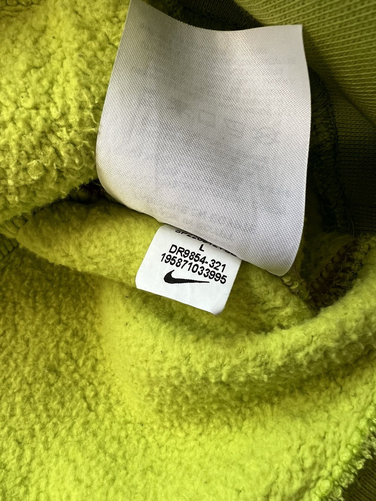 Nike × Vintage Nike Boxy Baggy Erl Style Oversize Hoodie Size US L / EU 52-54 / 3 - 8 Thumbnail