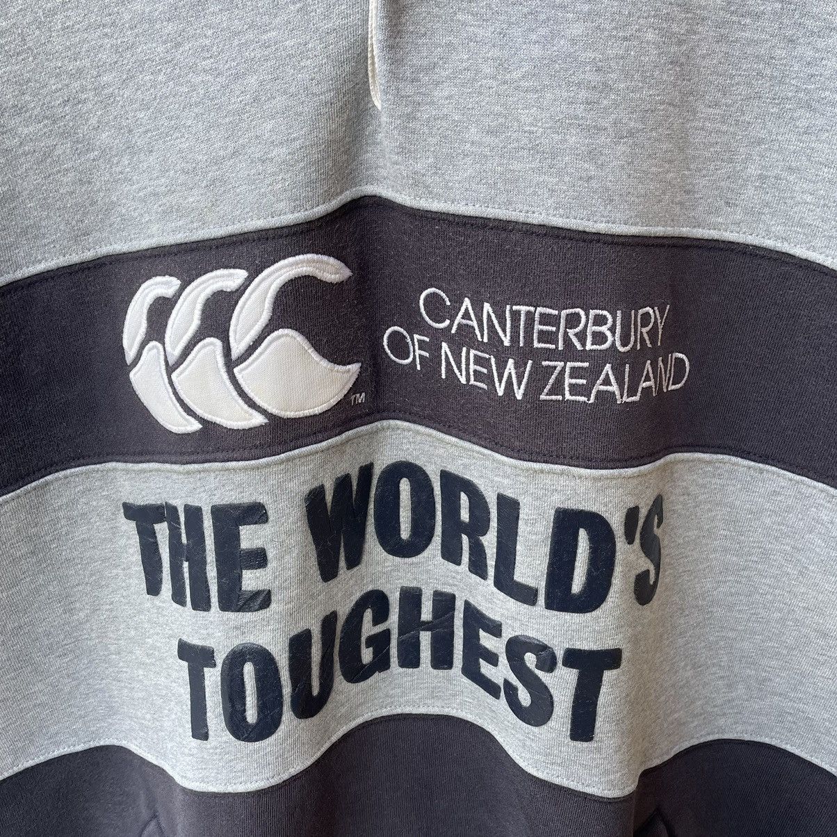 Canterbury of New Zealand × Vintage 🔥Vintage Canterbury Big Logo Polos Rubgy Sweatshirts Size US M / EU 48-50 / 2 - 4 Thumbnail