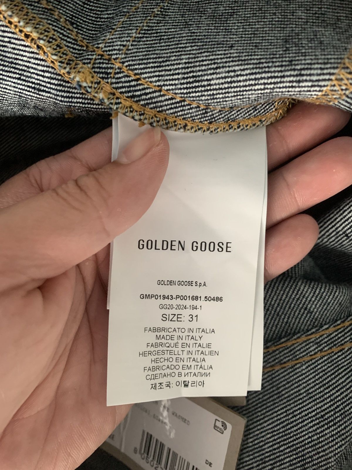 Golden Goose Golden Goose GGDB Morgan Wide Pants Size US 31 - 7 Thumbnail