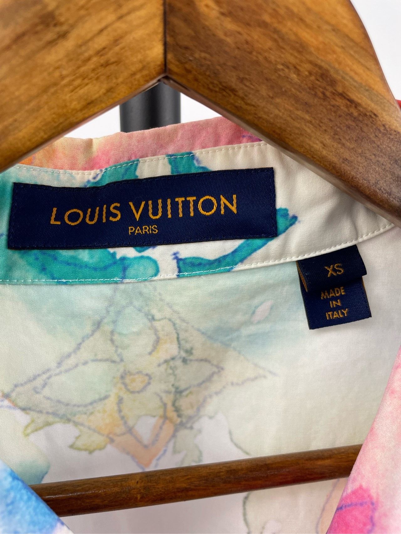 Louis Vuitton Louis Vuitton Color ink full logo short sleeve shirt Nextar Size US XS / EU 42 / 0 - 5 Thumbnail