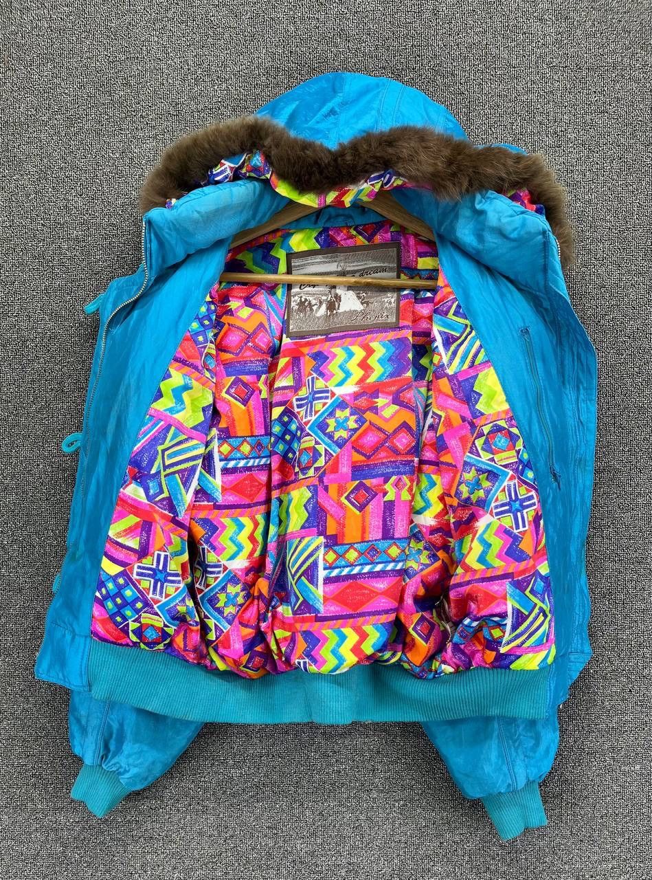 Japanese Brand Vintage Phenix Rare Backhit Fur Hoodie Ski Jacket Size M / US 6-8 / IT 42-44 - 10 Thumbnail