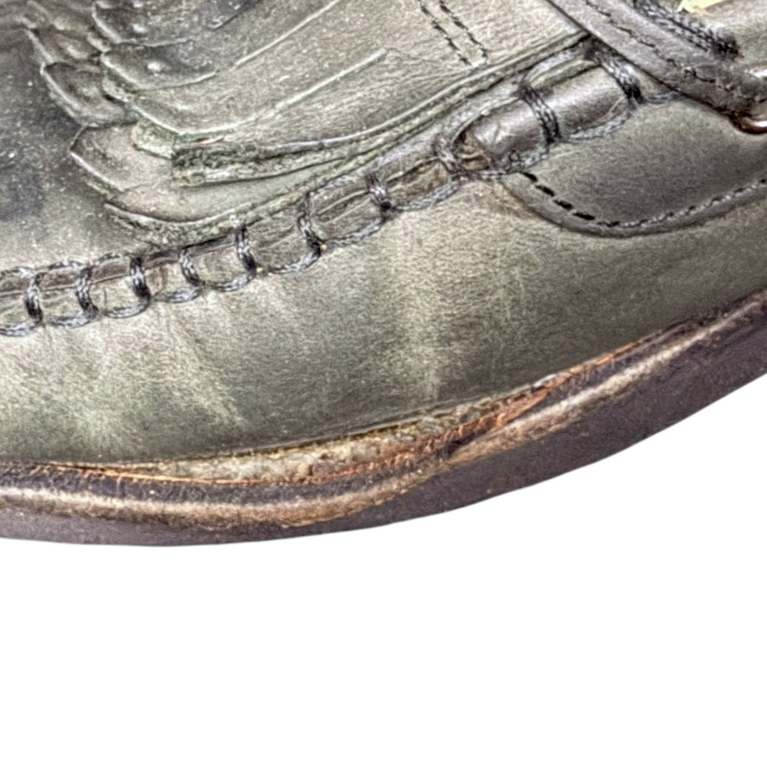 Bally Vintage Bally of Switzerland Leather Tassel Loafers Size 10 Size US 10 / EU 43 - 6 Thumbnail
